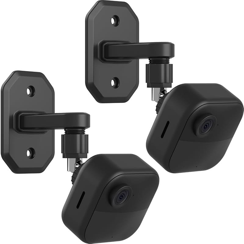 2 Pack 360 Degree Adjustable Adhesive Mount for All-New Blink Outdoor (4th Gen,3rd Gen) Blink XT / XT2, Blink Mini Camera Mounting Bracket, Wall Mount - Product Image