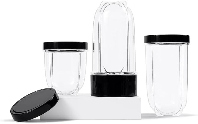 Magic Bullet Deluxe Upgrade Kit, Black, 12-Ounce Food Blender, Dishwasher Safe - Product Image