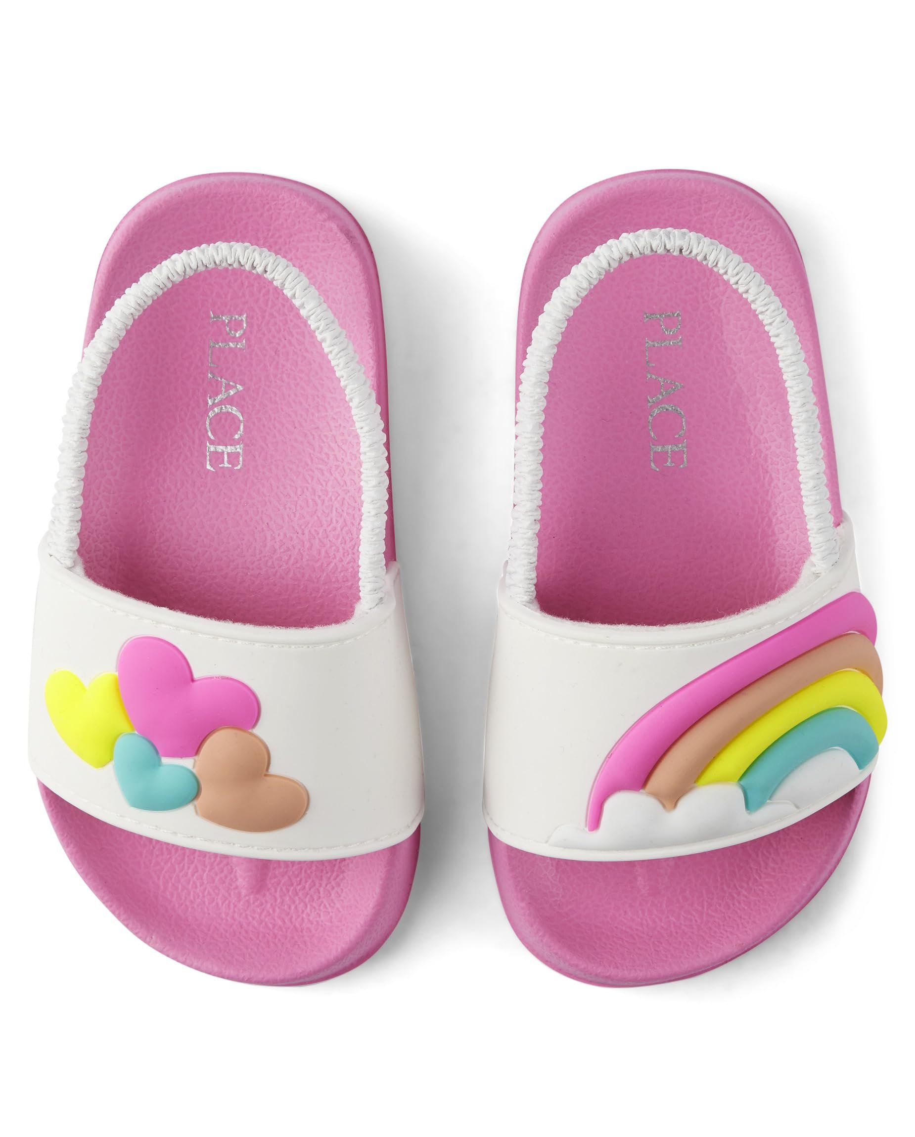 The Children's Place Baby Girls' And Toddler Everyday Slide Sandals With Backstrap - Product Image