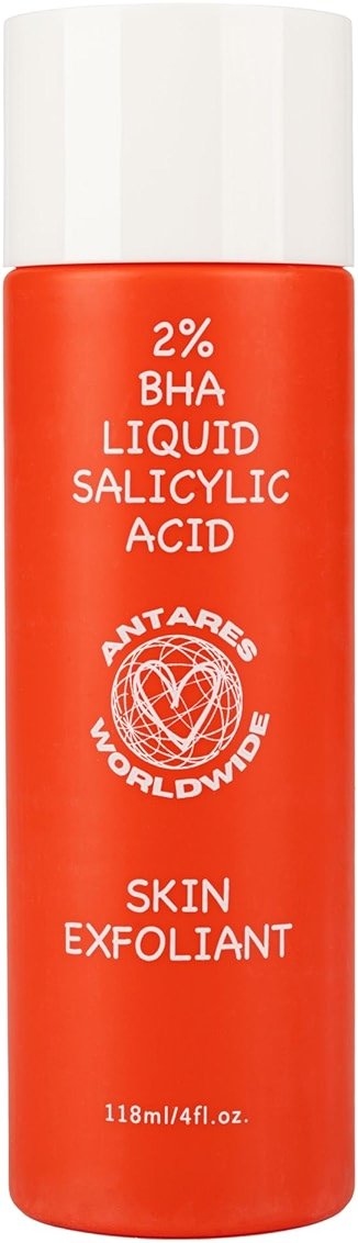 Antares Worldwide 2% BHA Liquid Salicylic Acid Skin Exfoliant - Product Image