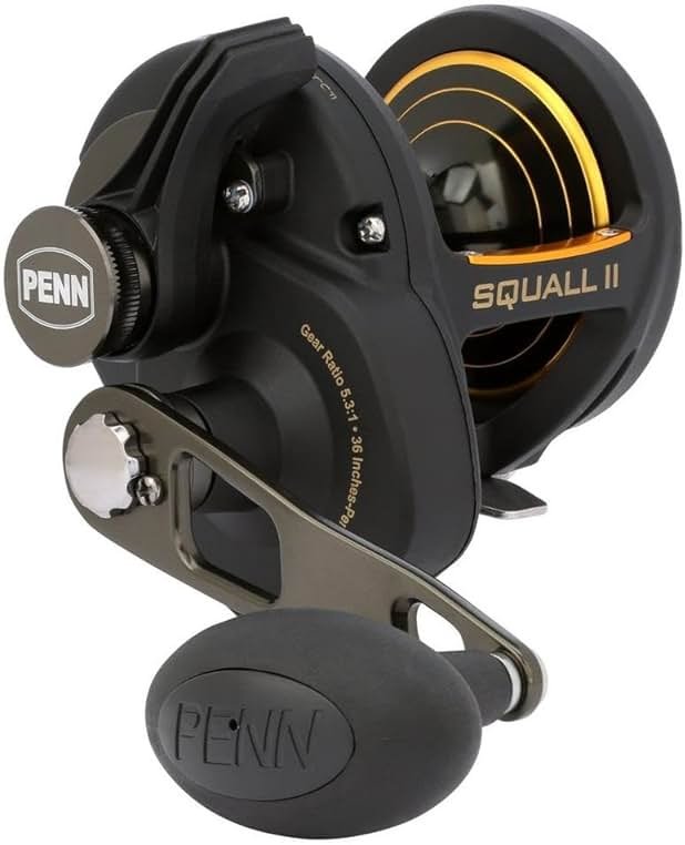 Penn Squall II Level Wind Conventional Fishing Reel - Product Image