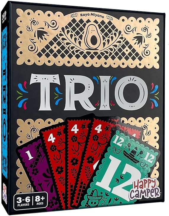 Happy Camper - Trio | Hottest New Family Game | Award-Winning | Game-of-The-Year | Great for Parties and Travel | 3-6 Players | Ages 8+ - Product Image