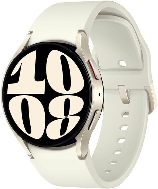 SAMSUNG Galaxy Watch 6 (40mm, WiFi + 4G LTE) 1.3" Super AMOLED Smartwatch GPS Bluetooth, Fully Unlocked w/Sleep Coaching, Water Resistant, BP Monitor R935U (w/Fast Charger Cube, Gold) (Renewed) - Product Image
