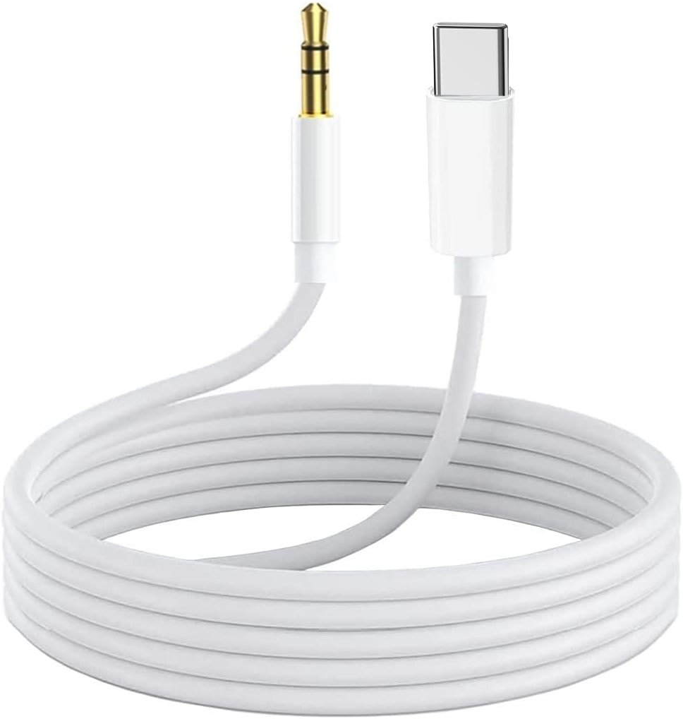 [Apple MFi Certified] USB C AUX Cord for Car Stereo, iPhone 17 Type C to 3.5mm AUX Audio Cable Support All iOS Compatible for iPhone 17 16 Pro Max/15 Plus, iPad Galaxy, Pixel, Home Stereo/Headphone - Product Image