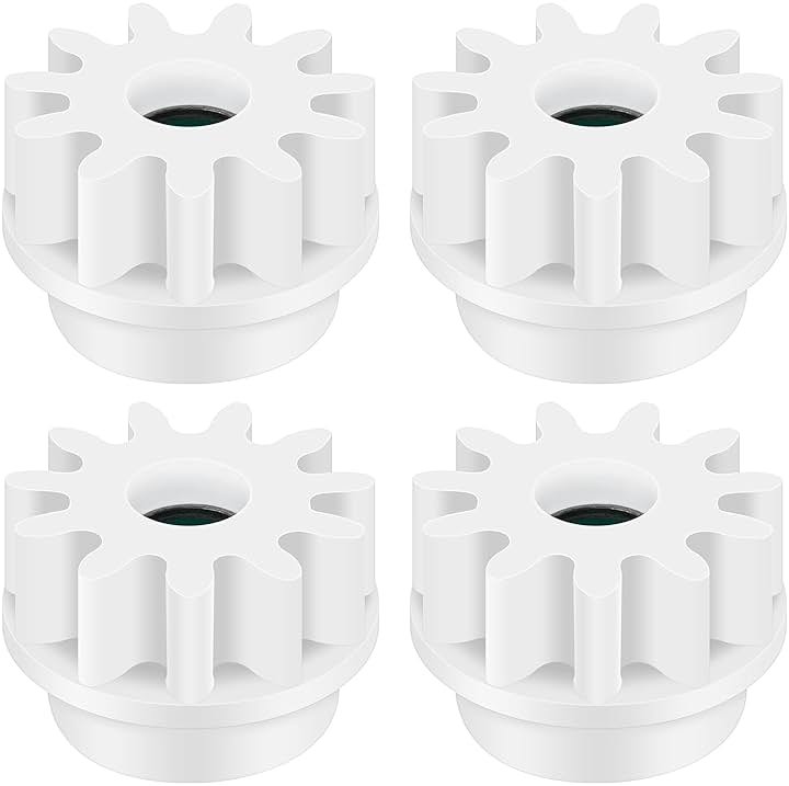 Easy Mop Pedal Broom Gear Replacement Bearing Bucket Gear Sprockets for Vileda for O-Cedar Easywring RinseClean Replacement (4 Pcs) - Product Image