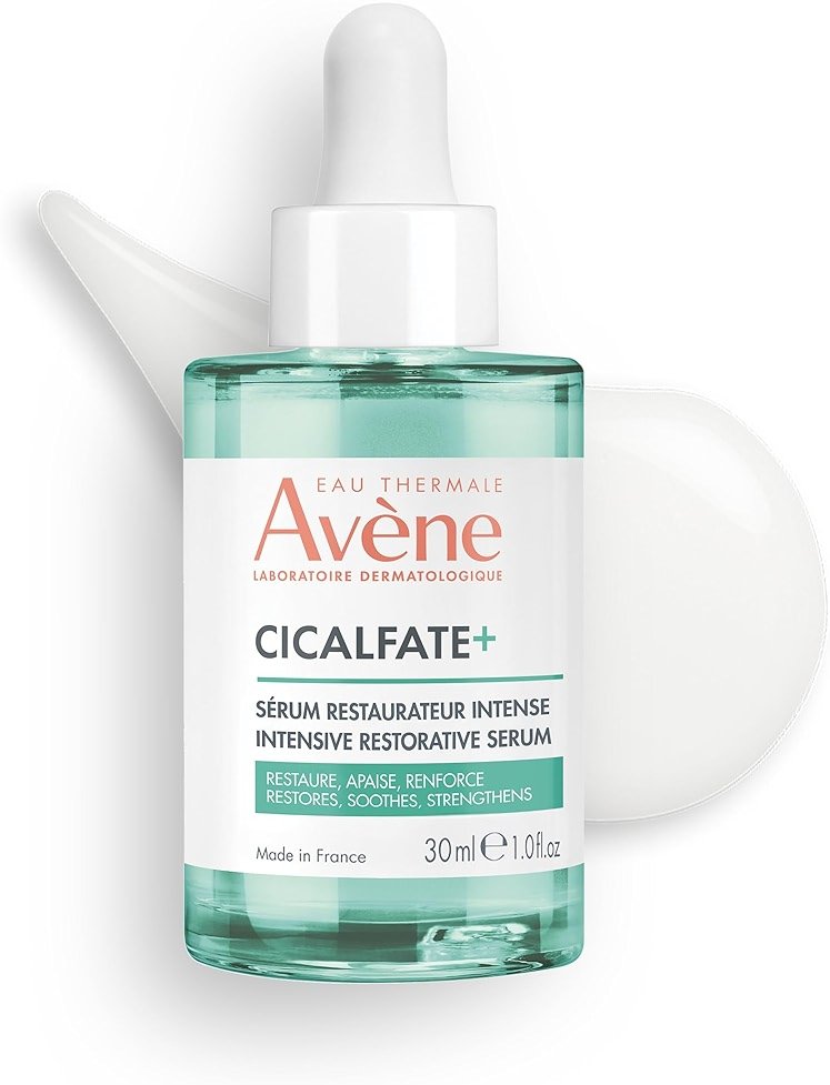 Avène Cicalfate+ Intensive Restorative Serum, Face Serum Restores & Strengthens Skin Barrier, Facial Serum with Pro-Vitamin B5 for All Skin Types including Sensitive Skin, Fragrance-Free Skin Serum - Product Image