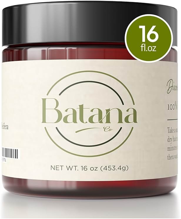 BatanaCo Real Batana Oil for Hair Growth - 100% Pure & Natural, 16 FL OZ - Product Image