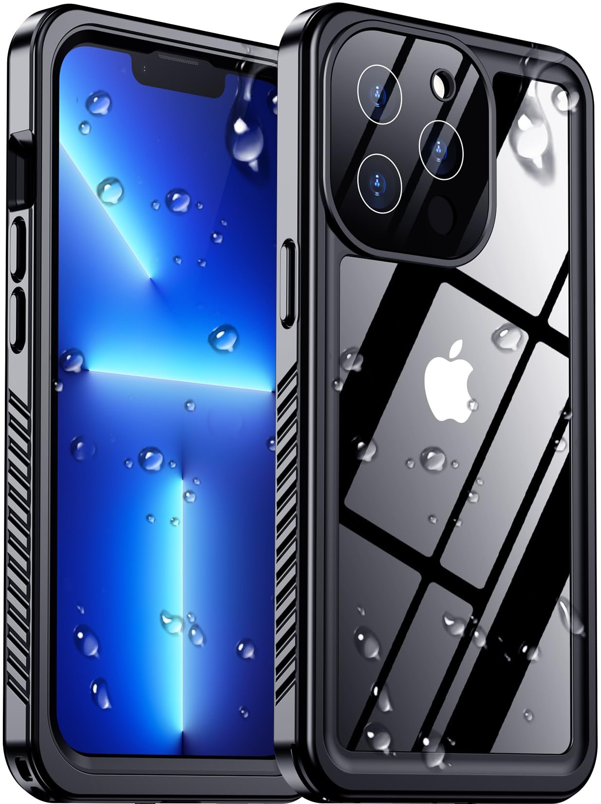 2025 New for iPhone 13 Pro Max Case Waterproof,[Built-in Screen Protector & Camera Protector] [Full Body Shockproof] [IP68 Underwater][Dustproof][Dropproof] Phone Case for iPhone 13 Pro Max 6.7" - Product Image
