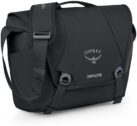 Osprey Daylite 12L Messenger Bag - Durable Crossbody Shoulder Bag with Laptop Sleeve and Bottle Pocket - Product Image