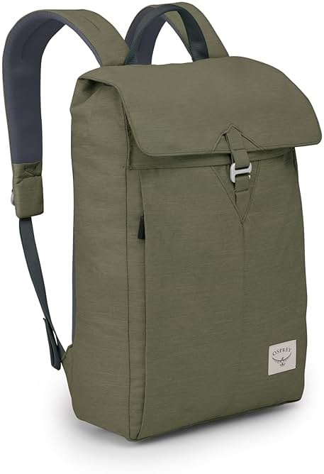 Osprey Arcane Flap Pack Laptop Backpack, Earl Grey Heather - Product Image