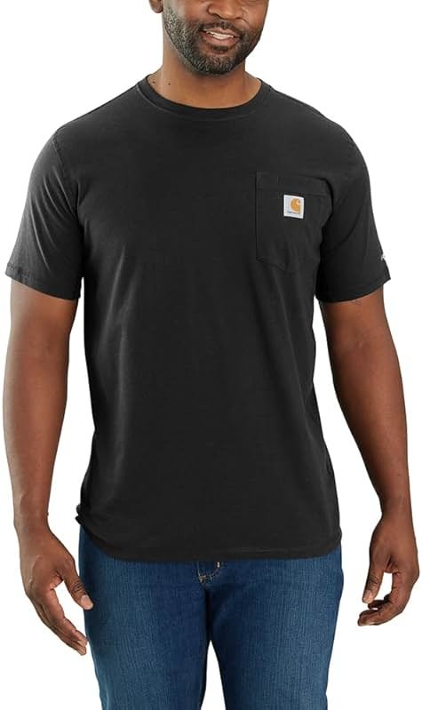 Carhartt Men's Force Relaxed Fit Midweight Short-Sleeve Pocket T-Shirt - Product Image