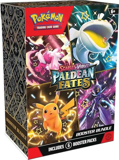 Pokemon TCG: Scarlet and Violet: PALDEAN Fates: Booster Bundle - Product Image