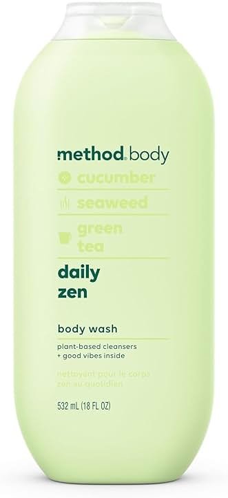Method Body Wash, Daily Zen, Paraben and Phthalate Free, 18 oz (Pack of 1) - Product Image