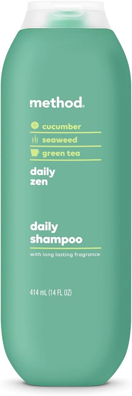Method Daily Zen Shampoo - Daily Clean for All Hair Types, Softens and Nourishes Hair, Color Safe - Sulfate Free - 14 oz - Product Image