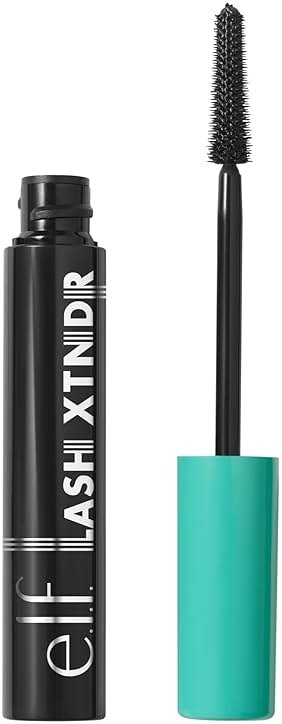 e.l.f. Lash XTNDR Mascara, Made With Tubing Technology For The Look Of Lash Extensions, Clump & Flake Free, Vegan & Cruelty-Free, Soft Black - Product Image