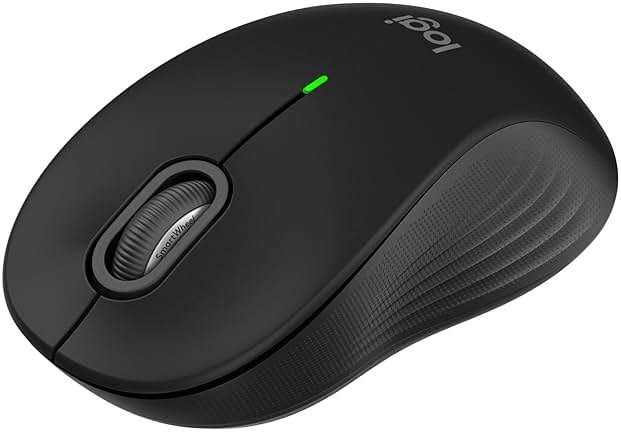 Logitech Signature M550 Wireless Mouse - for Small to Medium Sized Hands, 2-Year Battery, Silent Clicks, Bluetooth, Multi-Device Compatibility - Black - Product Image