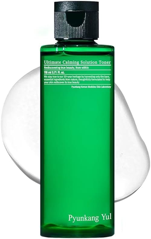 [PKY] Pyunkang Yul Ultimate Calming Solution Toner with Honeysuckle Flower, Ceramides, Hyaluronic Acid, Centella Asiatica, for Moisturized, Nourishing, Sensitive, Tired Facial Skin 3.71fl.oz. - Product Image