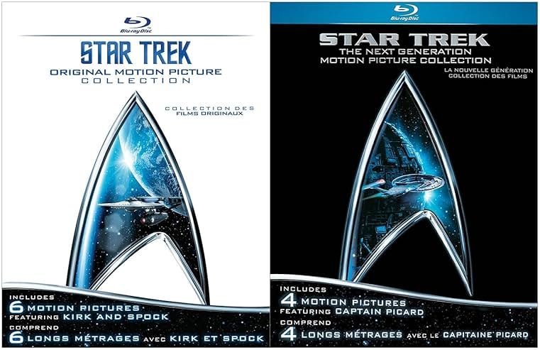 Star Trek 10-Movie Blu-ray Anthology: Motion Picture / Wrath of Khan / Search For Spock / Voyage Home / Final Frontier /Undiscovered Country / Generations / First Contact / Insurrection / Nemesis - Product Image