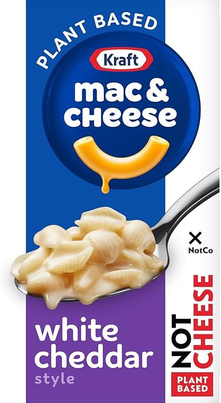 Kraft NotCo White Cheddar Style Plant Based Mac & Cheese, 6 oz Box - Product Image