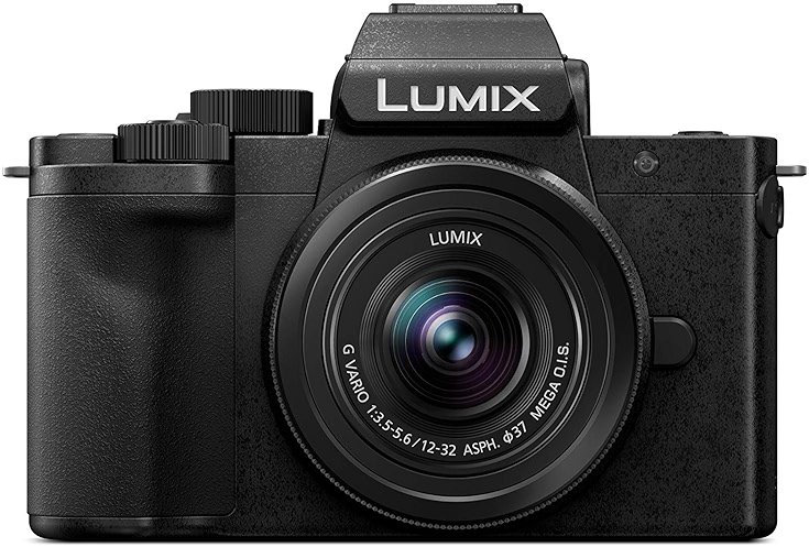 Panasonic LUMIX G100 4k Mirrorless Camera for Photo and Video, Built-in Microphone with Tracking, Micro Four Thirds Interchangeable Lens System, 12-32mm Lens, 5-Axis Hybrid I.S., DC-G100DKK (Black) - Product Image