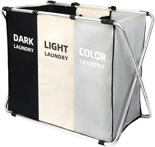 180L Large Laundry Basket, Freestanding Laundry Hamper, Collapsible Tall Clothes Hamper with Handles for Dirty Clothes in the Dorm & Family Closet Storage Container and Organizer (1-Pack) - Product Image