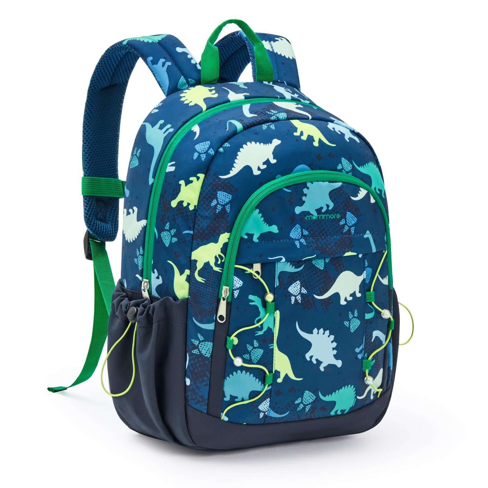 mommore Kids Backpack for Kindergarten Water Resistant Preschool Backpack Dinosaur Boys Bookbag Age 4-6 - Product Image