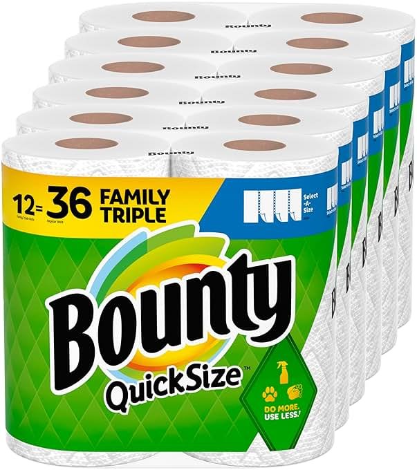 Bounty 12 Roll (Old Product) - Product Image