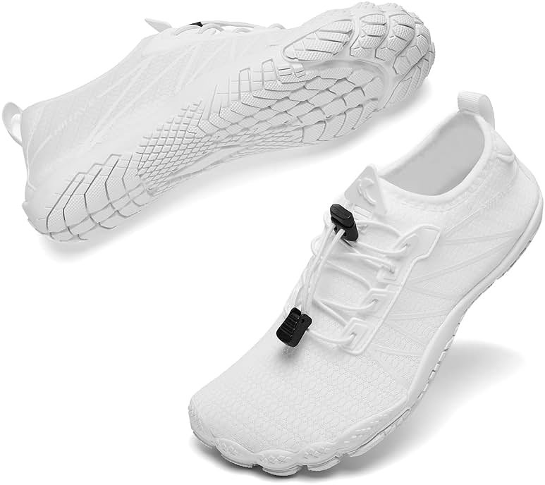 hiitave Womens Water Shoes Quick Dry Barefoot for Swim Diving Surf Aqua Sports Pool Beach Walking Yoga - Product Image