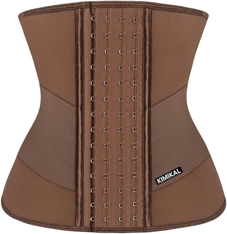 KIMIKAL Women Waist Trainer Corset Belt: Under Clothes Sport Tummy Control Long Torso Shapewear - Product Image