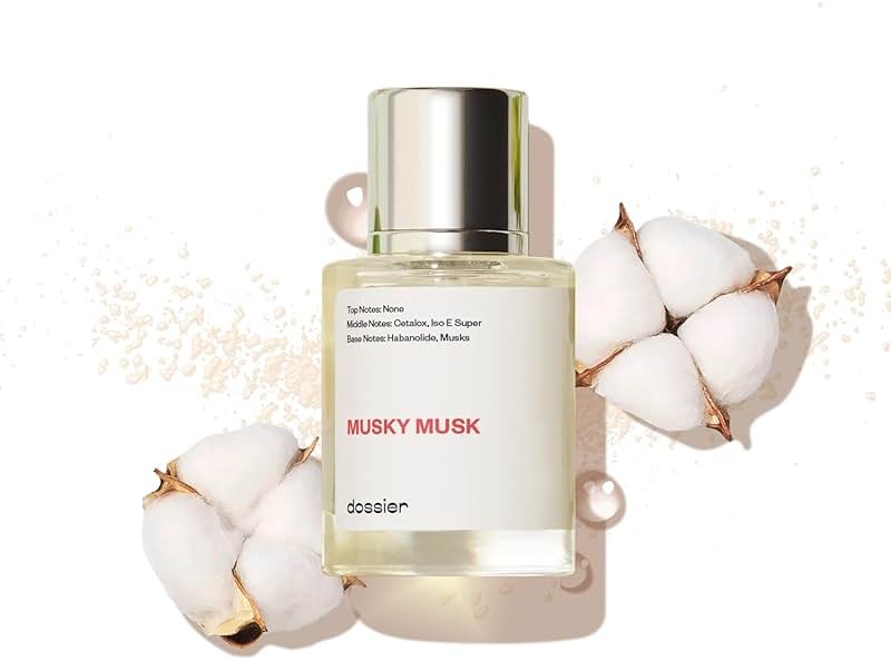 Dossier - Musky Musk - Eau de Parfum - Inspired by Juliette.Gun's Not a Perfume - Perfume Luxury - Pure Infused - Paraben-Free - Vegan - For Women - Fragrance 1.7 Fl Oz (Spray 50ml) - Product Image