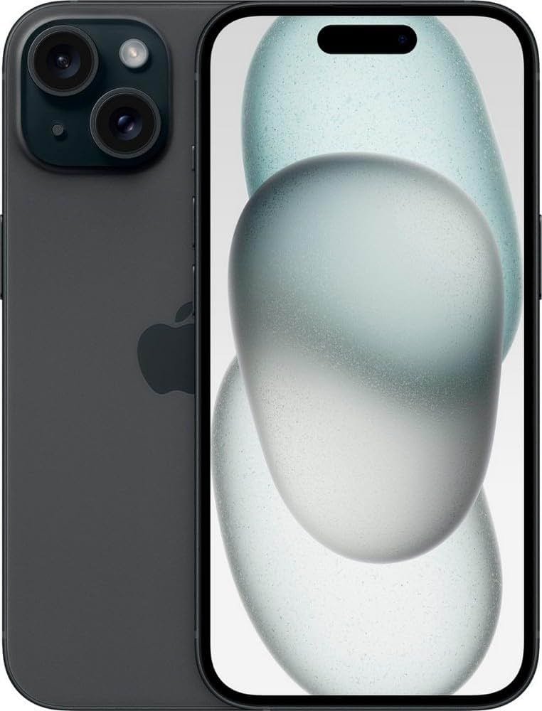 Apple iPhone 15 Plus, 128GB, Black - Unlocked (Renewed Premium) - Product Image