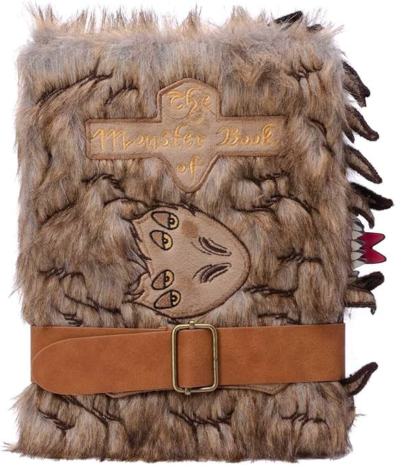 Harry Potter: Monster Book of Monsters Plush Journal - Product Image