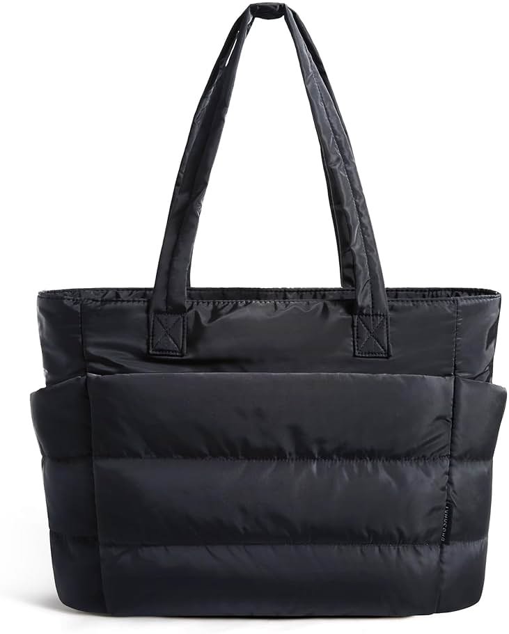 BAGSMART Tote Bag for Women, Lightweight Puffy Tote Bag with Compartments Shoulder Bag Handbag for Travel, Work, Gym | Lightweight - Product Image