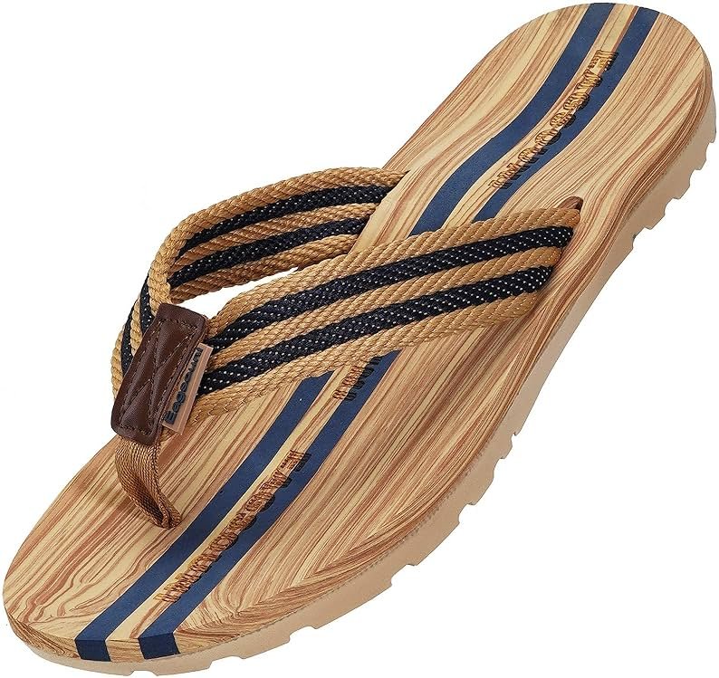 Eagsouni Mens Womens Flip Flops Casual Comfort Thong Sandals Non-Slip Slippers for Beach - Product Image