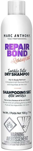Marc Anthony Bonding Dry Shampoo - Invisible Detox for Damaged Hair, Repair Bond + Rescuplex for Moisturizing, Strengthening Hair Bonds & Fuller Look, 7 oz - Product Image