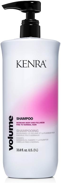 Kenra Volume Shampoo | Creates Body, Bounce & Fullness | Increases Volume up to 45% | Adds Shine | Color Safe | Fine To Normal Hair - Product Image
