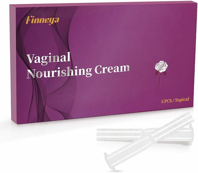 Finneya Vaginal Moisturizer for Women - Intense Hydration & pH Balanced Formula with Collagen & Hyaluronic Acid, Menopause & Intimate Dryness Relief, Soothes Irritation & Supports Feminine Health - Product Image