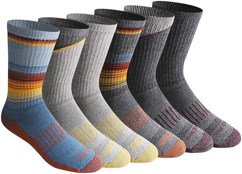 Dickies Men's Dri-tech Original Moisture Control Crew Socks, Available in M-xxl (6, 12, 18 Pairs) - Product Image