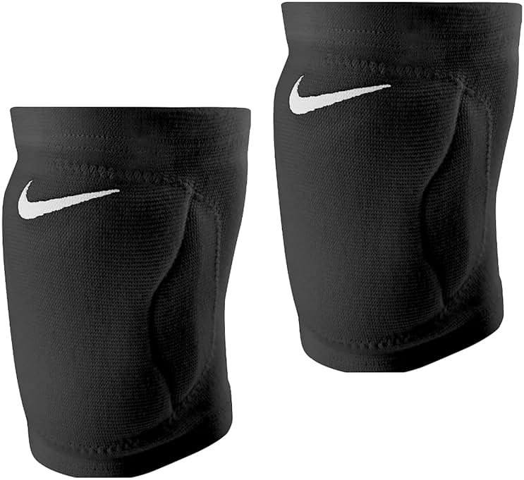 Nike Premium Dri-Fit Knee Pads (1 Pair), Essential/Streak/Varsity, Cushioning/Sweat-wicking/Unisex (Streak Black - M/L) - Product Image