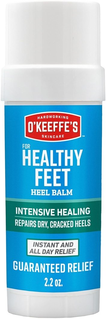 O'Keeffe's for Healthy Feet Intensive Healing Balm; Guaranteed Relief for Extremely Dry; Cracked Feet; Heel Balm that Instantly Fills Dry; Cracked Heels; 2.2oz Balm Stick; (Pack of 1) - Product Image