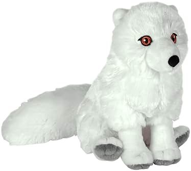 Wild Republic Cuddlekins Eco Arctic Fox, Stuffed Animal, 12 Inches, Plush Toy, Fill is Spun Recycled Water Bottles, Eco Friendly - Product Image