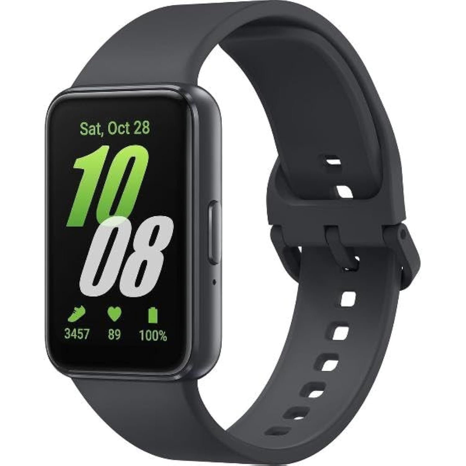 SAMSUNG Galaxy FIT 3 [2024] 1.6" AMOLED Display | 14 Days Battery Life | 100+ Watchfaces | 100+ Exercise Modes | International Model - (Gray) - Product Image