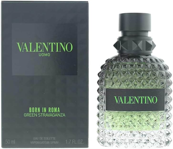 Valentino Uomo Born in Roma Green Stravaganza Eau de Toilette 1.7 fl oz - Product Image