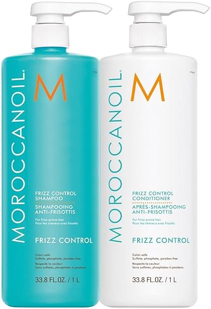 Moroccanoil Frizz Control Shampoo & Conditioner Bundle - Product Image