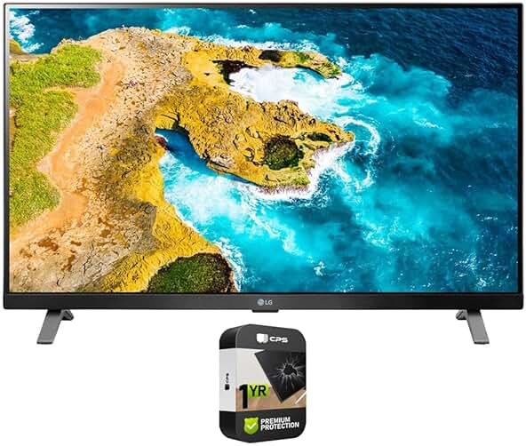LG 27LQ625S-PU 27 inch Class LED Full HD Smart TV with webOS Bundle with 1 YR CPS Enhanced Protection Pack - Product Image
