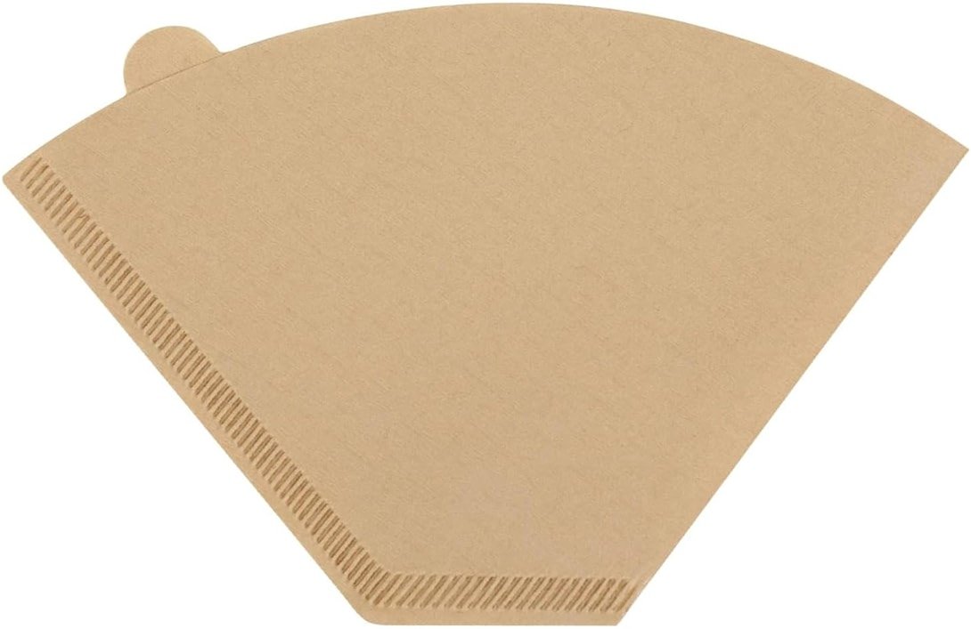 Coffee Filters #4，Cone Coffee Filter 8-12 Cup，200 Unbleached Natural Coffee Filters - Product Image