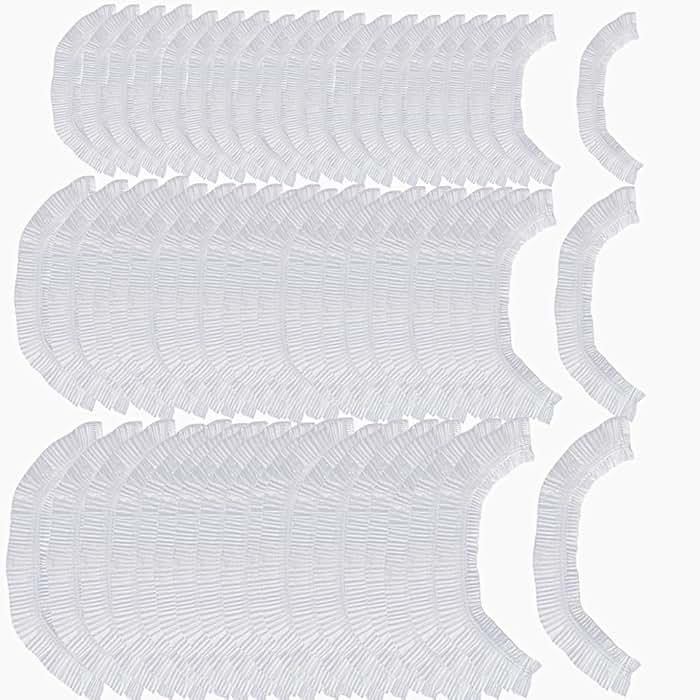 60Pcs Disposable Furniture Dust Cover Clear Plastic Kitchen Appliance Covers Dustproof with Elastic for Small Appliance, Oven, Pressure Cooker, Blender, Air Fryer, 3 Different Sizes (S, M, L) - Product Image