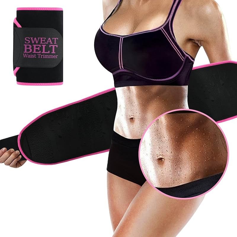 Lisacool Waist Trainer for Women Lower Belly Fat,Waist Sweat Band for Women,Belly Band Tummy Control & Workout Waist Trimmer - Product Image