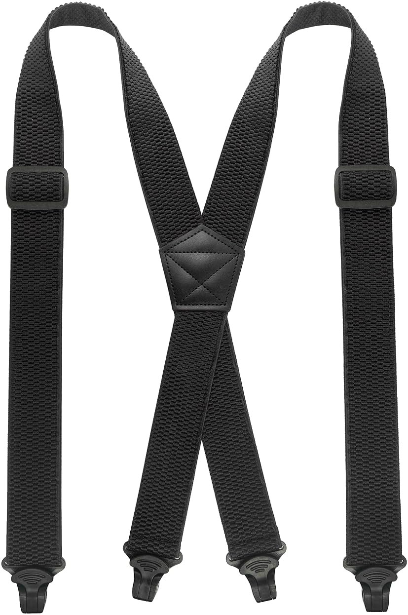 JEMYGINS Hidden Suspenders for Men Under Clothes - Free Yourself from Troublesome Waistbands(1.48" Wide) - Product Image