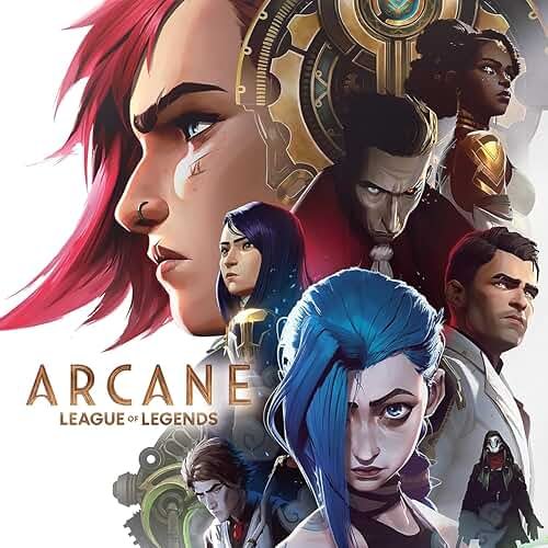 CINEMAFLIX Arcane League of Legends - POSTER - Measures 12 x 12 inches - Product Image
